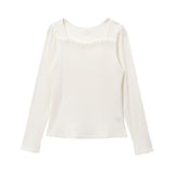 【メール便】選べる袖ビスチェリブカットソートップス