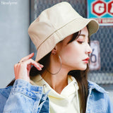 【メール便】レザーバケットハット