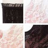 オーガンジーミニフリルレースショートソックス