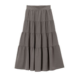 ティアードロングスカート