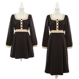 バイカラー上品レディワンピース