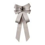 ビジューリボンタイクリップ