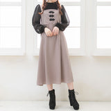 チャイナボタンジャンスカワンピース