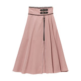 バックルハートジップスカパン