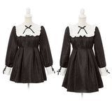 ジャガードスクエア切替ワンピース