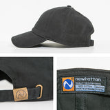 ニューハッタンキャップ シンプル 無地 キャップ 帽子