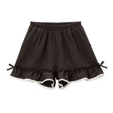 ちら見せフリルショートパンツ