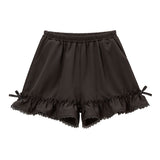ちら見せフリルショートパンツ