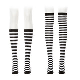 【メール便】ボーダーハイorニーハイソックス