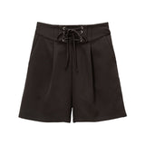 選べる丈レースアップパンツ