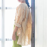 【メール便】大理石柄シャツ