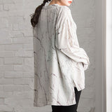 【メール便】大理石柄シャツ