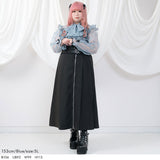 【メール便】レースボウタイフリルブラウス