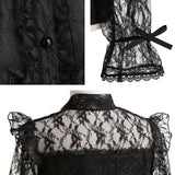 【メール便】レースボウタイフリルブラウス