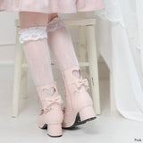 ハートカットロリータショートブーツ