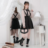 ハートカットロリータショートブーツ