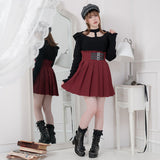 ハートカットロリータショートブーツ