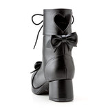 ハートカットロリータショートブーツ