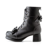 ハートカットロリータショートブーツ