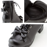 ハートカットロリータショートブーツ