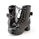 ハートカットロリータショートブーツ