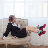 いちごヒールロリータパンプス