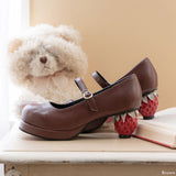 いちごヒールロリータパンプス