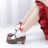 いちごヒールロリータパンプス