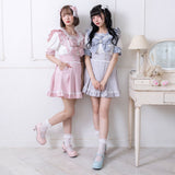 いちごヒールロリータパンプス