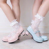 いちごヒールロリータパンプス