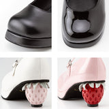 いちごヒールロリータパンプス