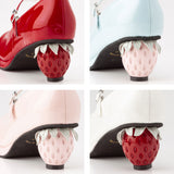 いちごヒールロリータパンプス