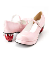 いちごヒールロリータパンプス