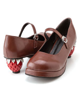 【新春セール】いちごヒールロリータパンプス