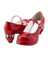 【新春セール】いちごヒールロリータパンプス