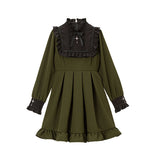 クロス刺繍シスターワンピース