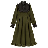 クロス刺繍シスターワンピース