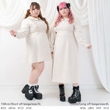 パイピングフリルナースワンピース