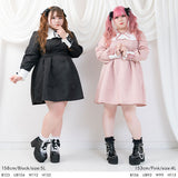 ジャガードスクエア切替ワンピ