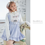 うさ耳サスペンダースカート