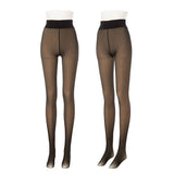 【メール便】裏起毛シアータイツ