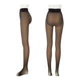 【メール便】裏起毛シアータイツ