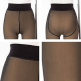 【メール便】裏起毛シアータイツ