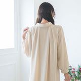 フィッシュテールロングシャツワンピース