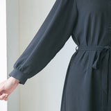 フィッシュテールロングシャツワンピース