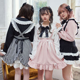 コットン刺繍レース丸襟ブラウス