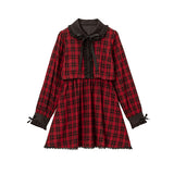 フリルリボンセットアップ風ワンピース