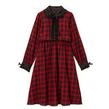 フリルリボンセットアップ風ワンピース