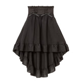 リボンフリルフィッシュテールスカート