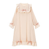 お姫様はしごレースフリルネグリジェルームウェアワンピース